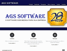 Tablet Screenshot of agssoftware.com.br